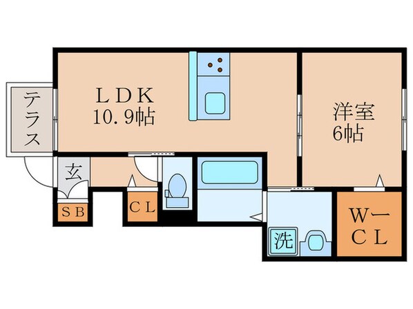 クレリアの物件間取画像